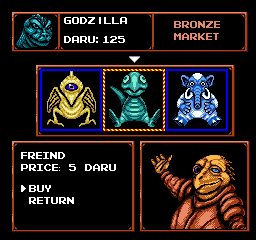 NES Godzilla Replay.  6: .  1