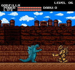 NES Godzilla Replay.  6: .  1